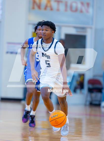 Thumbnail 2 in Mt. Bethel Christian Academy vs McCallie (Hard In The Paint Classic) photogallery.