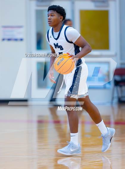 Thumbnail 2 in Mt. Bethel Christian Academy vs McCallie (Hard In The Paint Classic) photogallery.