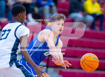 Thumbnail 2 in Mt. Bethel Christian Academy vs McCallie (Hard In The Paint Classic) photogallery.