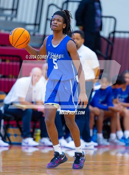 Thumbnail 3 in Mt. Bethel Christian Academy vs McCallie (Hard In The Paint Classic) photogallery.
