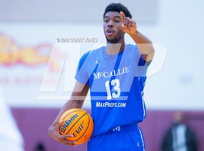Thumbnail 1 in Mt. Bethel Christian Academy vs McCallie (Hard In The Paint Classic) photogallery.