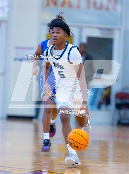 Thumbnail 3 in Mt. Bethel Christian Academy vs McCallie (Hard In The Paint Classic) photogallery.