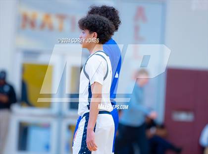 Thumbnail 3 in Mt. Bethel Christian Academy vs McCallie (Hard In The Paint Classic) photogallery.