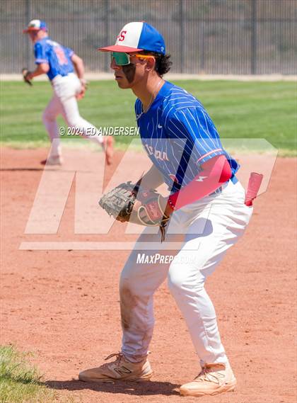 Thumbnail 3 in Smith Valley vs. Indian Springs (NIAA 1A State Playoffs) photogallery.