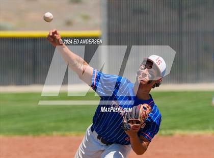 Thumbnail 2 in Smith Valley vs. Indian Springs (NIAA 1A State Playoffs) photogallery.
