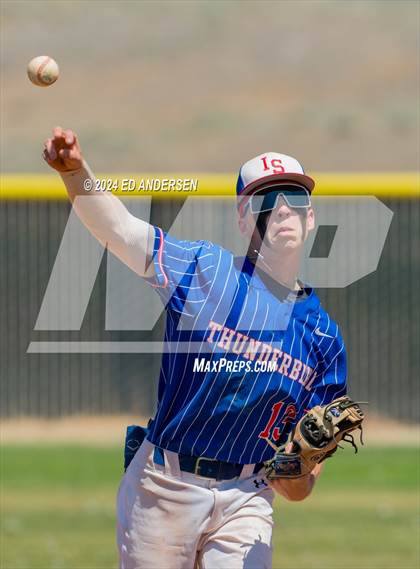 Thumbnail 3 in Smith Valley vs. Indian Springs (NIAA 1A State Playoffs) photogallery.