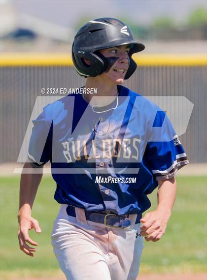 Thumbnail 2 in Smith Valley vs. Indian Springs (NIAA 1A State Playoffs) photogallery.