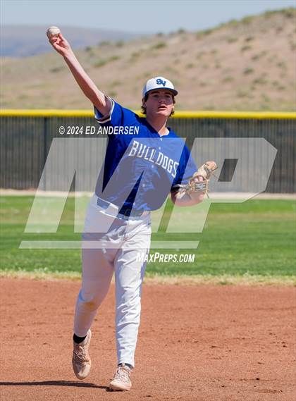 Thumbnail 3 in Smith Valley vs. Indian Springs (NIAA 1A State Playoffs) photogallery.