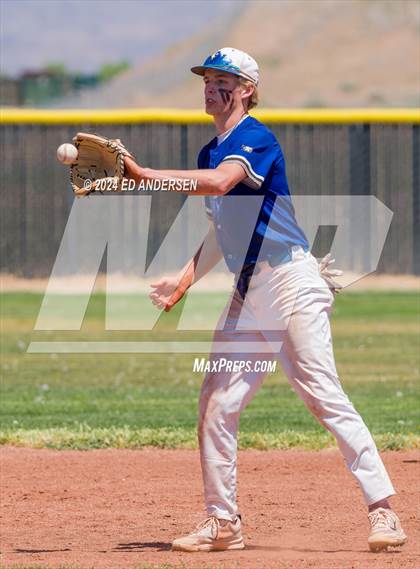 Thumbnail 3 in Smith Valley vs. Indian Springs (NIAA 1A State Playoffs) photogallery.