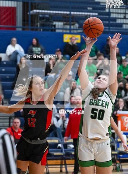 Thumbnail 2 in South Gallia vs. Green  (OHSAA DIV VII District Final) photogallery.