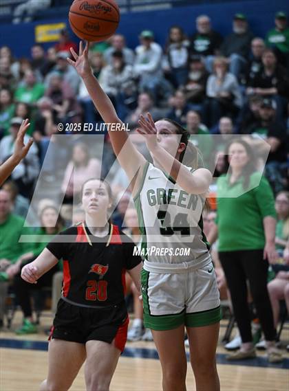 Thumbnail 2 in South Gallia vs. Green  (OHSAA DIV VII District Final) photogallery.
