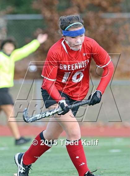 Thumbnail 1 in Greenwich vs Glastonbury (CIAC Class L Quarterfinal) photogallery.