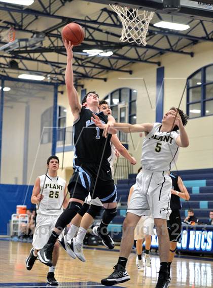 Thumbnail 1 in Plant vs. Ransom Everglades (Berkely Basketball Invitational) photogallery.