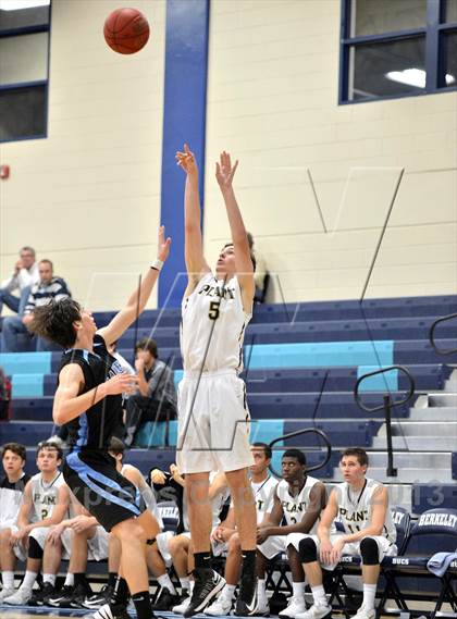 Thumbnail 1 in Plant vs. Ransom Everglades (Berkely Basketball Invitational) photogallery.