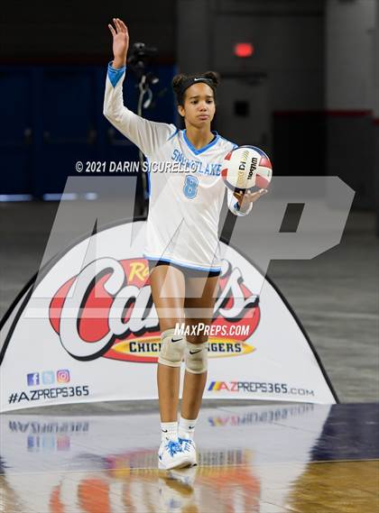 Thumbnail 3 in Valley Christian vs Snowflake (AIA 3A Final) photogallery.