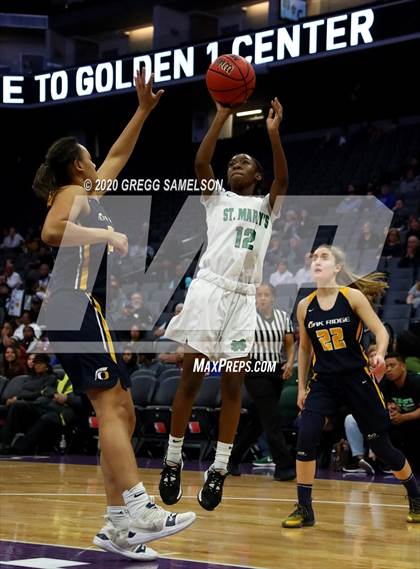 Thumbnail 3 in Oak Ridge vs St. Mary's (CIF SJS D1 Final) photogallery.