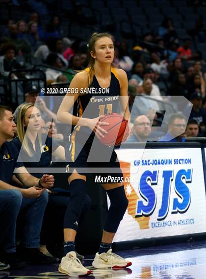Thumbnail 1 in Oak Ridge vs St. Mary's (CIF SJS D1 Final) photogallery.