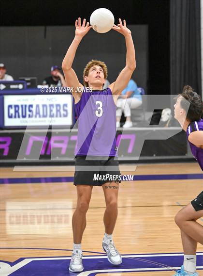 Thumbnail 2 in Northwest Christian vs. North Valley Christian Academy photogallery.