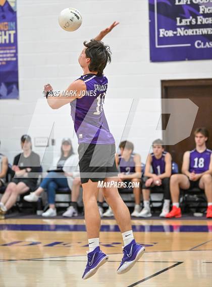 Thumbnail 2 in Northwest Christian vs. North Valley Christian Academy photogallery.