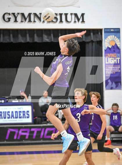 Thumbnail 1 in Northwest Christian vs. North Valley Christian Academy photogallery.