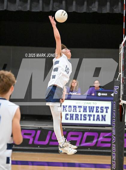 Thumbnail 3 in Northwest Christian vs. North Valley Christian Academy photogallery.
