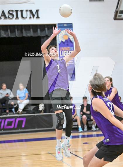 Thumbnail 2 in Northwest Christian vs. North Valley Christian Academy photogallery.