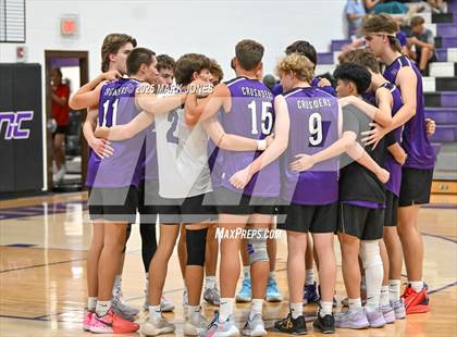Thumbnail 3 in Northwest Christian vs. North Valley Christian Academy photogallery.
