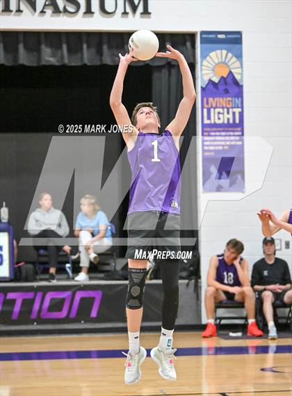 Thumbnail 3 in Northwest Christian vs. North Valley Christian Academy photogallery.