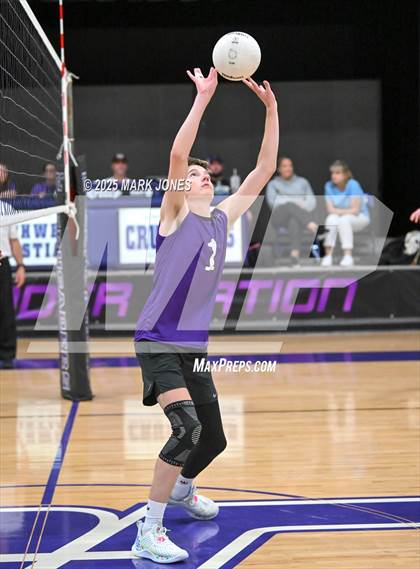 Thumbnail 3 in Northwest Christian vs. North Valley Christian Academy photogallery.