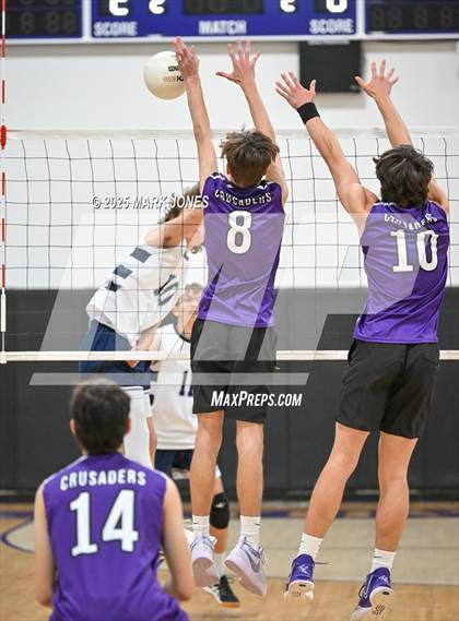 Thumbnail 2 in Northwest Christian vs. North Valley Christian Academy photogallery.