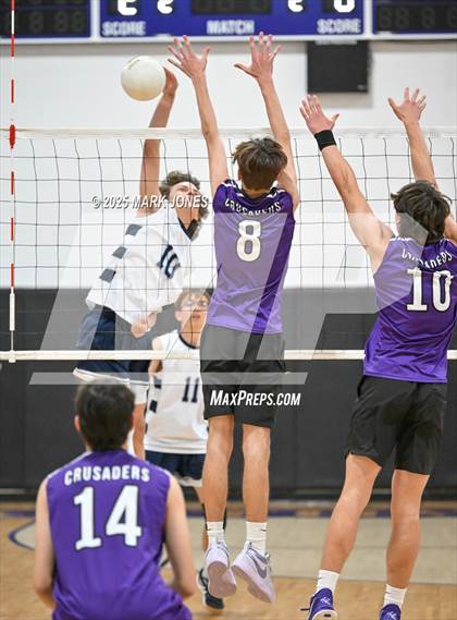 Thumbnail 1 in Northwest Christian vs. North Valley Christian Academy photogallery.