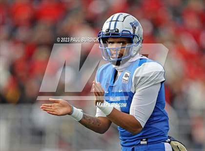 Thumbnail 2 in Steelton-Highspire vs. Fort Cherry (PIAA 1A Championship) photogallery.
