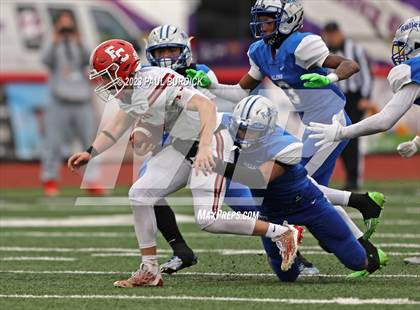 Thumbnail 3 in Steelton-Highspire vs. Fort Cherry (PIAA 1A Championship) photogallery.