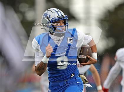 Thumbnail 1 in Steelton-Highspire vs. Fort Cherry (PIAA 1A Championship) photogallery.