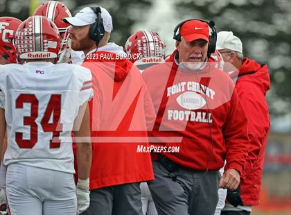 Thumbnail 3 in Steelton-Highspire vs. Fort Cherry (PIAA 1A Championship) photogallery.