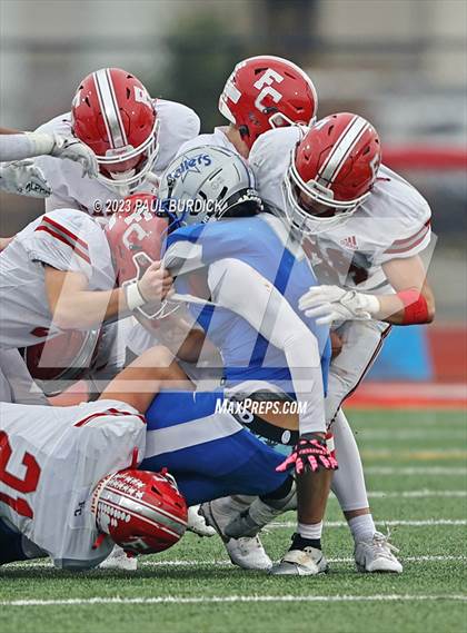 Thumbnail 3 in Steelton-Highspire vs. Fort Cherry (PIAA 1A Championship) photogallery.