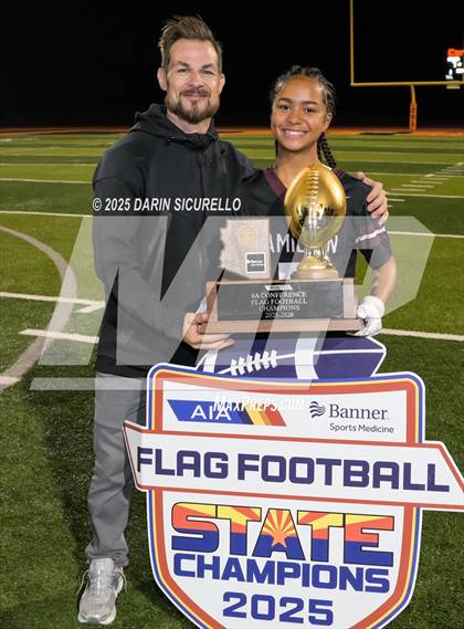 Thumbnail 1 in Red Mountain vs Hamilton (AIA 6A Division Final - Awards) photogallery.