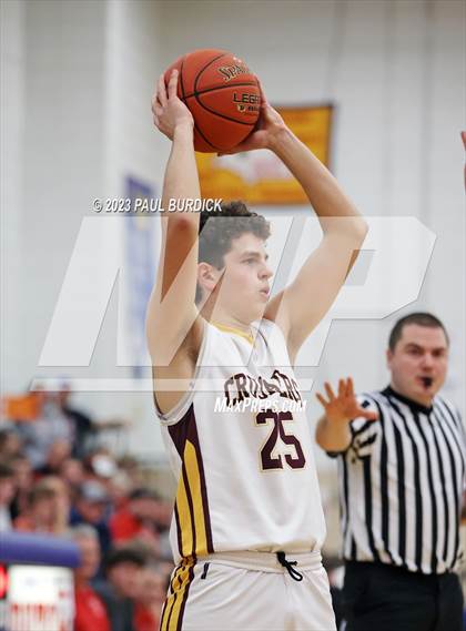 Thumbnail 3 in Elk County Catholic vs Cameron County (PIAA District IX Semifinal) photogallery.