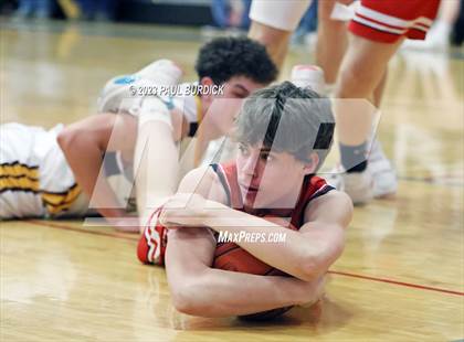 Thumbnail 2 in Elk County Catholic vs Cameron County (PIAA District IX Semifinal) photogallery.