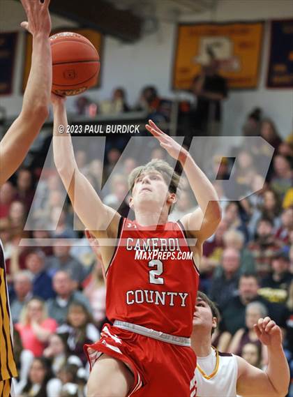 Thumbnail 2 in Elk County Catholic vs Cameron County (PIAA District IX Semifinal) photogallery.