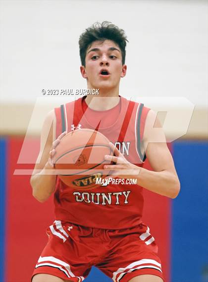 Thumbnail 1 in Elk County Catholic vs Cameron County (PIAA District IX Semifinal) photogallery.