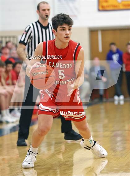 Thumbnail 3 in Elk County Catholic vs Cameron County (PIAA District IX Semifinal) photogallery.