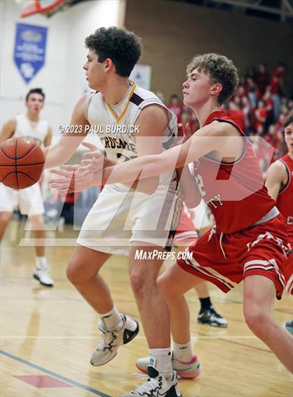 Thumbnail 1 in Elk County Catholic vs Cameron County (PIAA District IX Semifinal) photogallery.