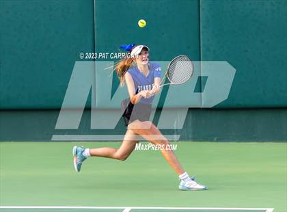Thumbnail 1 in Plano West vs Houston Memorial (UIL 6A Team Tennis Semifinal) photogallery.