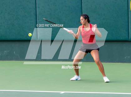 Thumbnail 1 in Plano West vs Houston Memorial (UIL 6A Team Tennis Semifinal) photogallery.