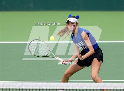 Thumbnail 1 in Plano West vs Houston Memorial (UIL 6A Team Tennis Semifinal) photogallery.