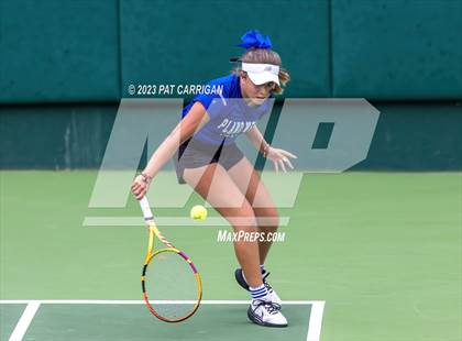 Thumbnail 1 in Plano West vs Houston Memorial (UIL 6A Team Tennis Semifinal) photogallery.