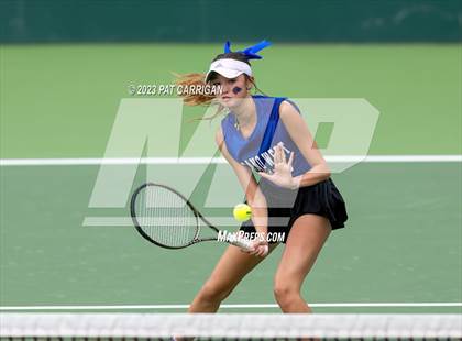 Thumbnail 1 in Plano West vs Houston Memorial (UIL 6A Team Tennis Semifinal) photogallery.
