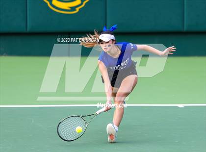 Thumbnail 1 in Plano West vs Houston Memorial (UIL 6A Team Tennis Semifinal) photogallery.