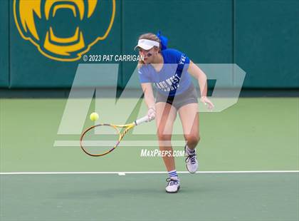 Thumbnail 2 in Plano West vs Houston Memorial (UIL 6A Team Tennis Semifinal) photogallery.